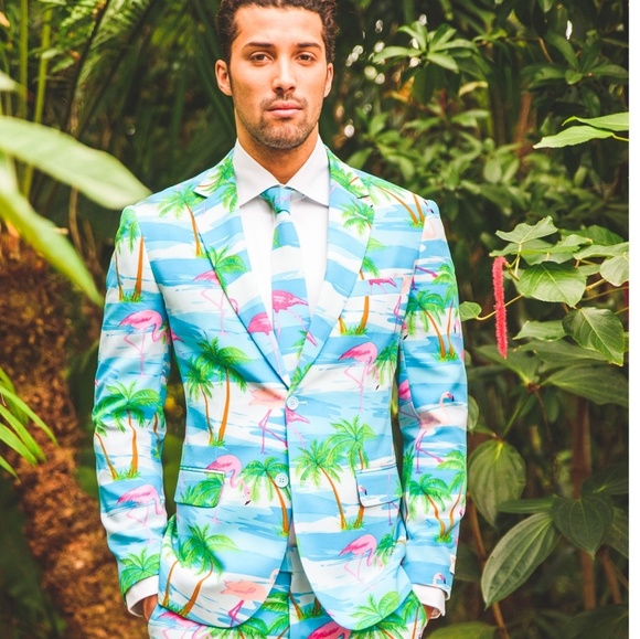 flamingo blazer